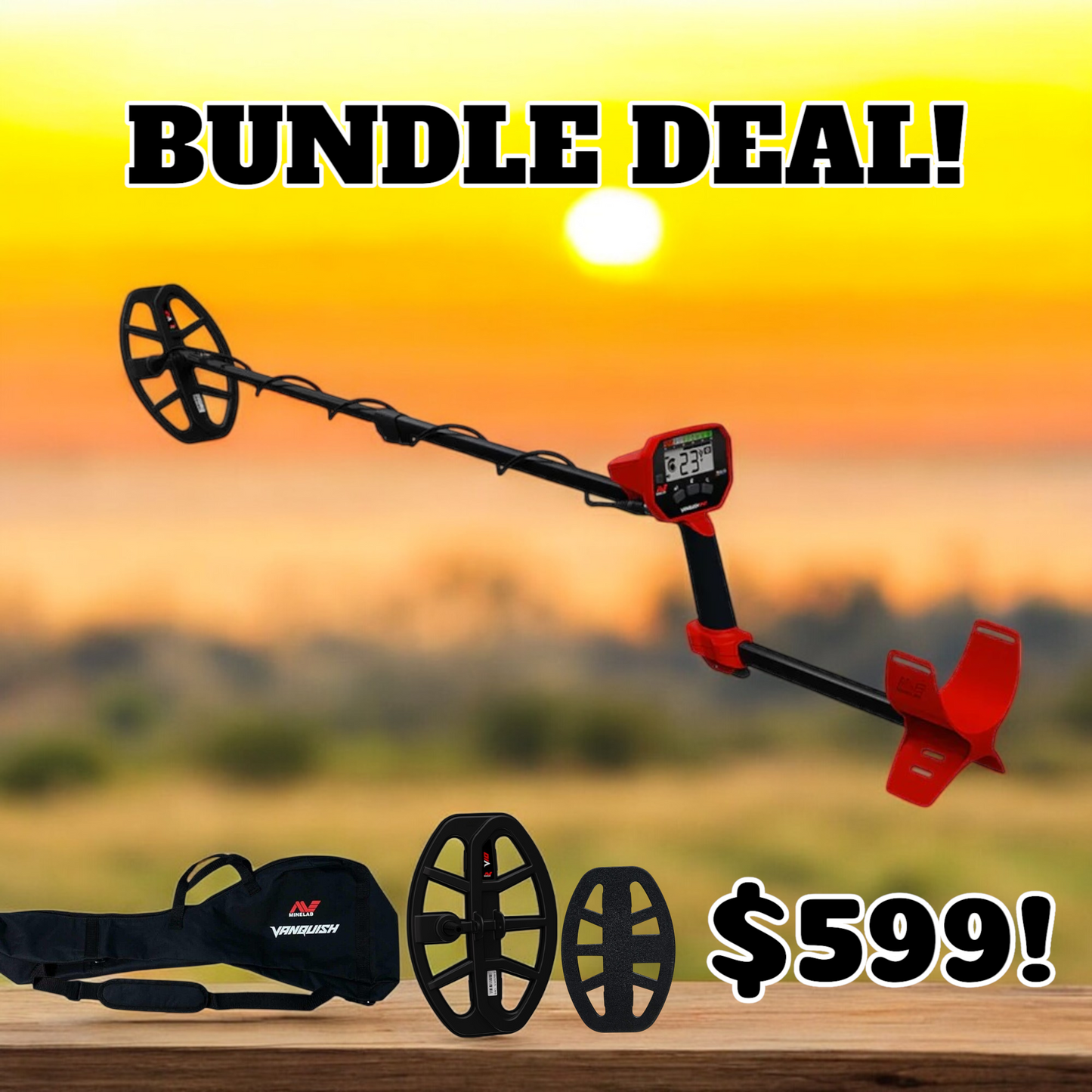 Minelab Vanquish 440 Metal Detector