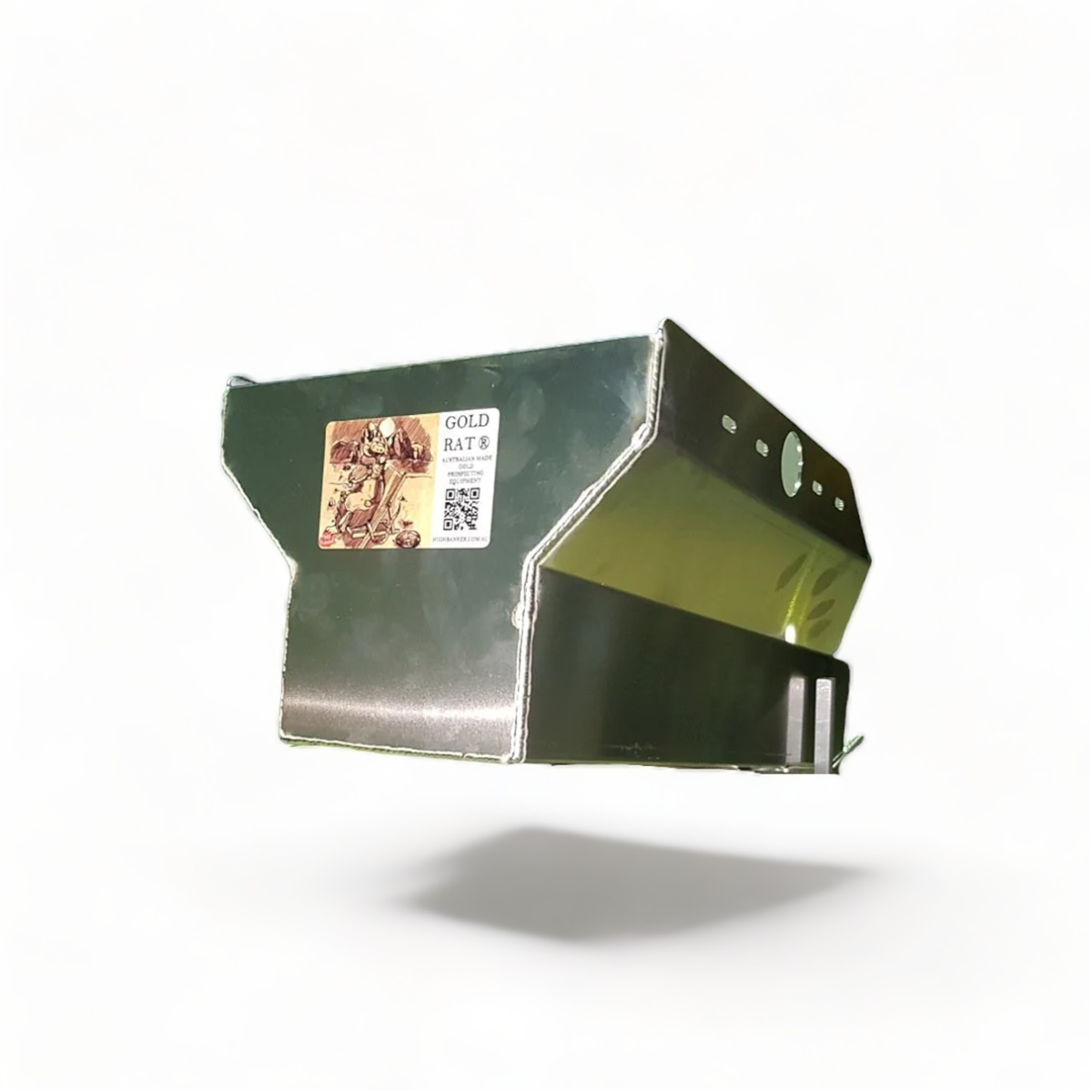 6 Inch Highbanker Hopper - Option