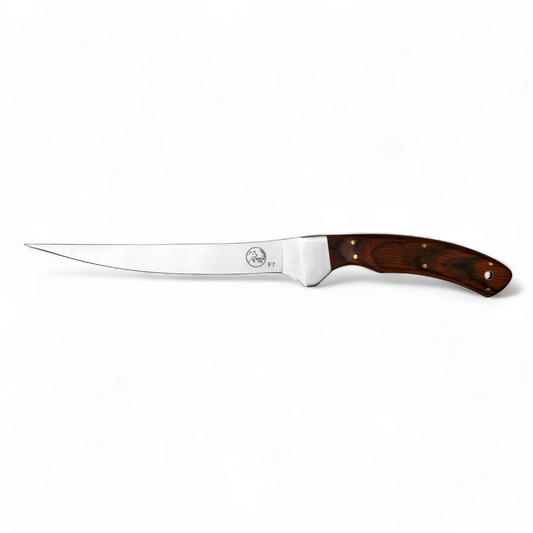 Tassie Tiger Knives 7" Fillet Knife w/ Nylon Sheath